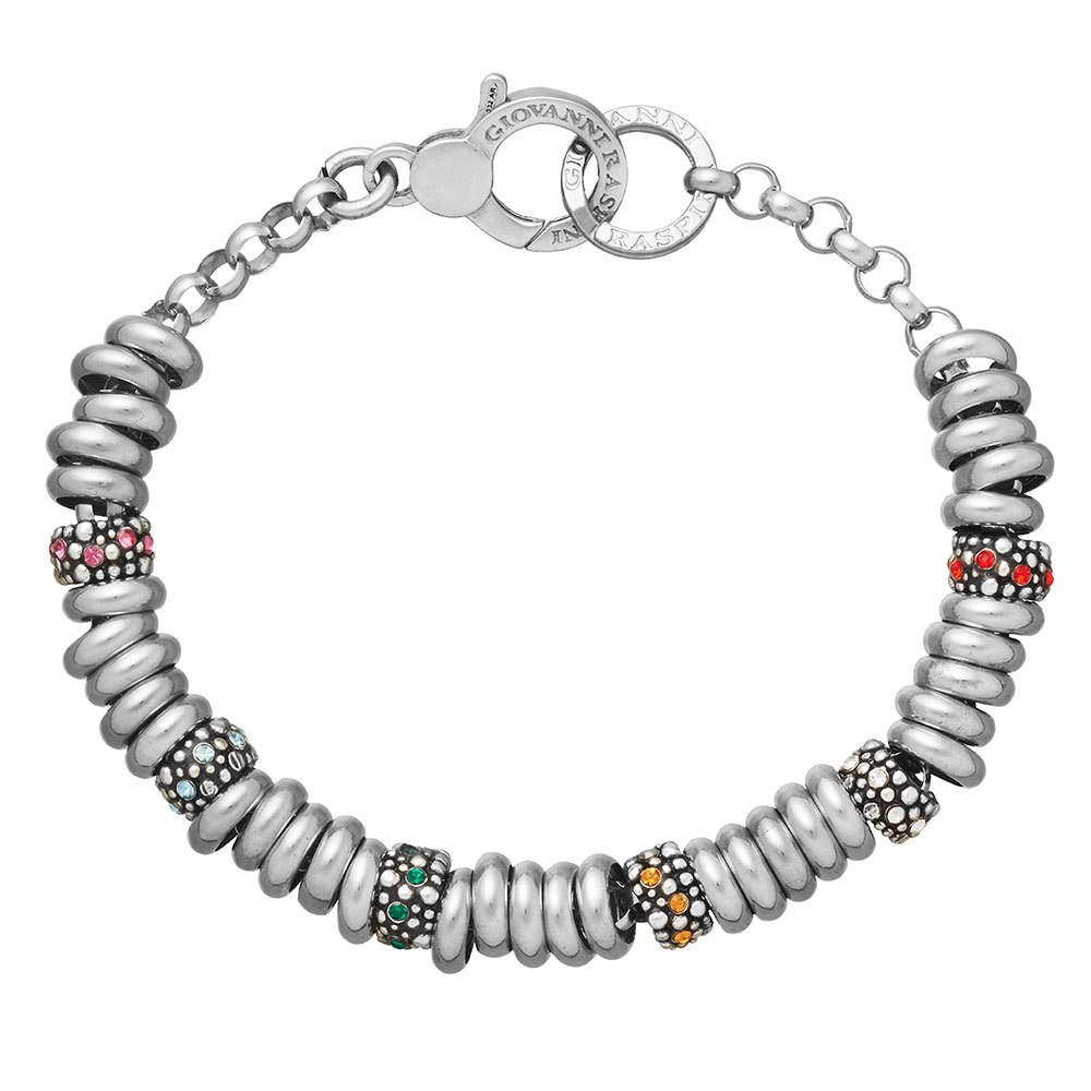 Bracciale Giovanni Raspini Beads Crystal Color