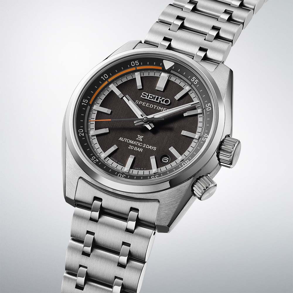 Seiko SPB515J1 Prospex Speedtimer Auto Gray 39.5mm