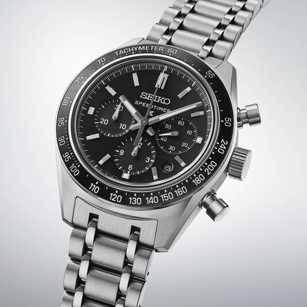 Seiko SRQ055J1 Prospex Speedtimer Schwarz 42mm