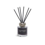 Giovanni Raspini Anemone Piccolo Diffusor 100 ml "Nero Divino" in Weiß Bronze