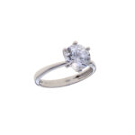 Big Cleo Solitaire Ring