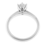 Fabio Ferro Crown White Gold and Diamond 0.71 Carat Engagement Ring