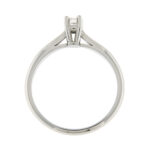 Fabio Ferro Elegance White Gold and Diamond 0.12 Carat Engagement Ring