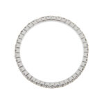 Fabio Ferro Eternity Classic Small Ring aus Weißgold und Diamanten 0,52 ct.