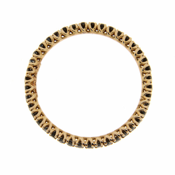 Ewiger Ring Fabio Ferro Rose Gold mit schwarzen Diamanten 0,51 Karat