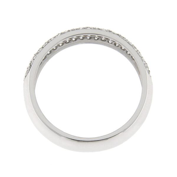 Fabio Ferro Bandring aus Weißgold und Diamanten