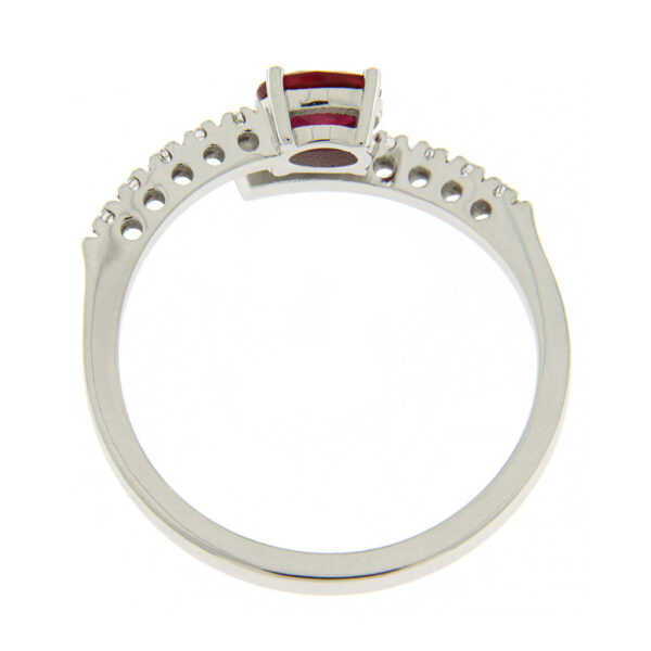 Fabio Ferro Rubin Traum Ring in Weißgold