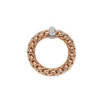 Fope Vendome Kollektion Flex It Ring in Rose Gold mit Diamanten