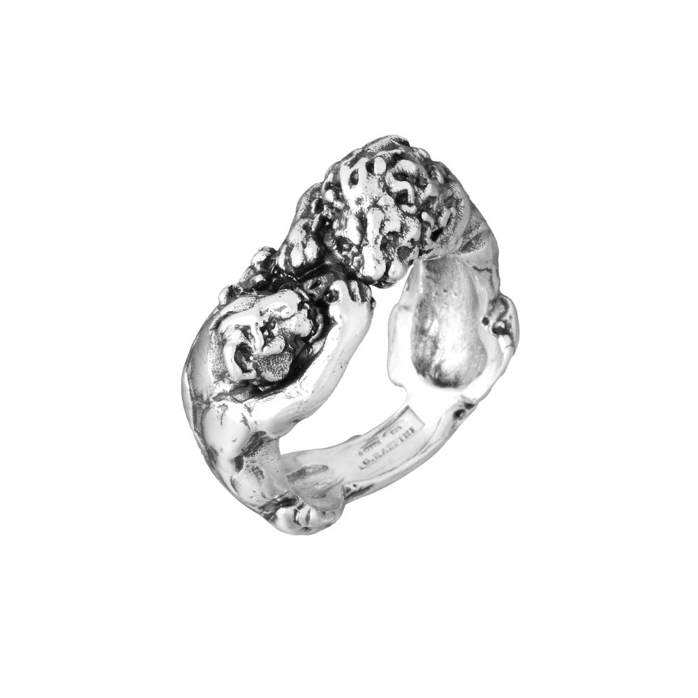 Anello Giovanni Raspini Animalier Leoni