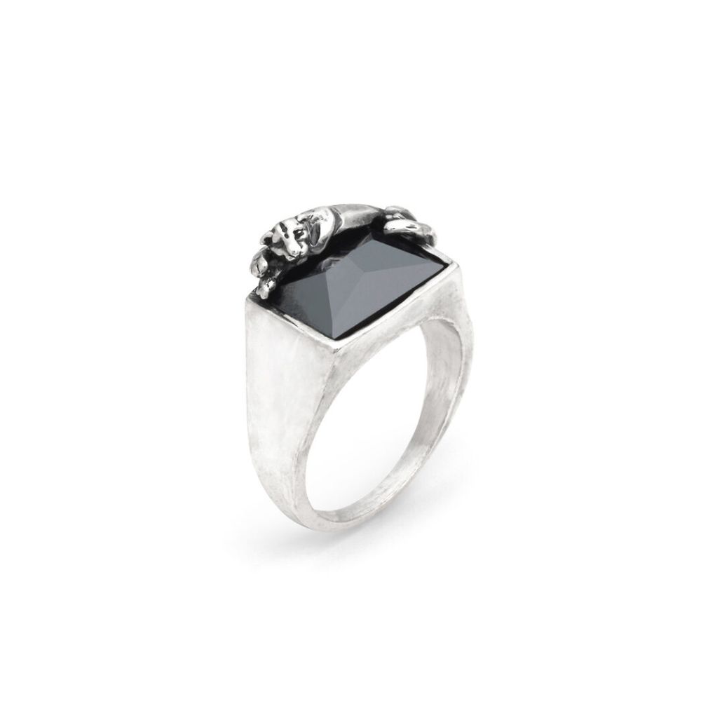 Giovanni Raspini Schwarzer Panther Ring