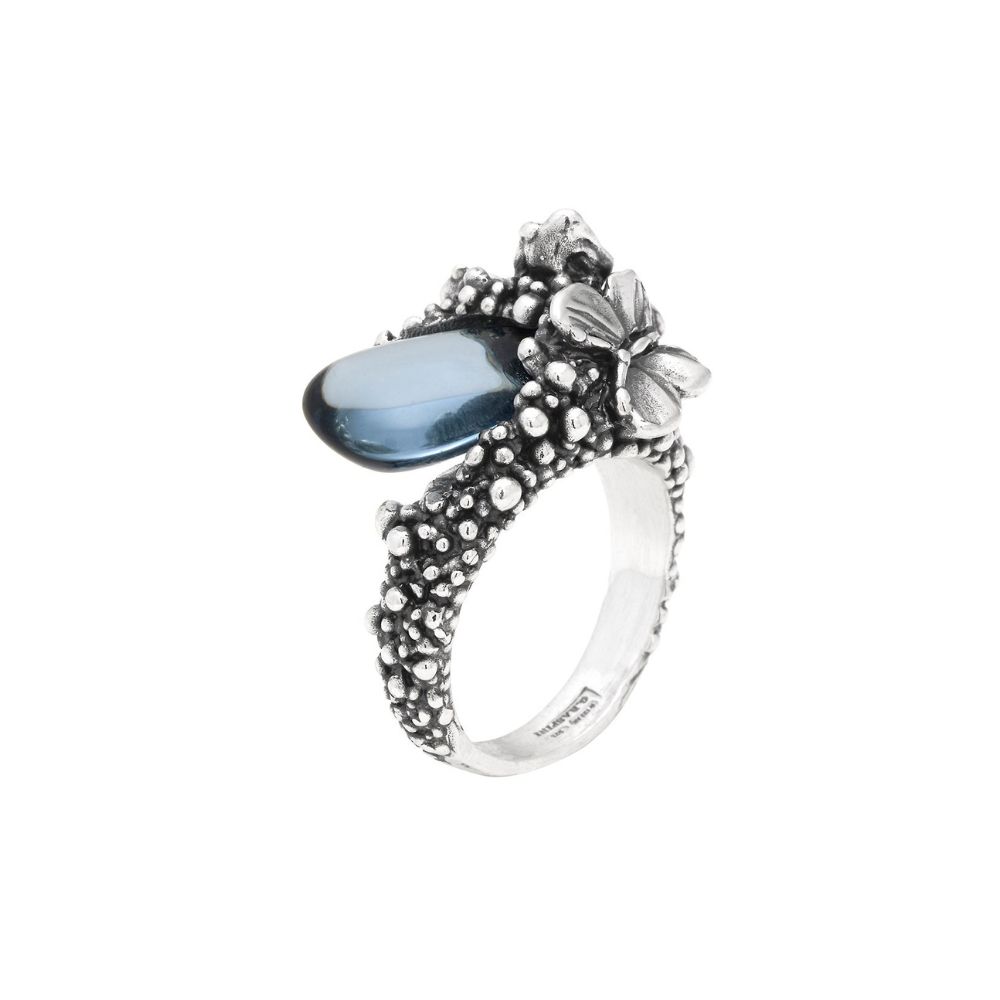 Anello Giovanni Raspini Goccia Color Farfalle