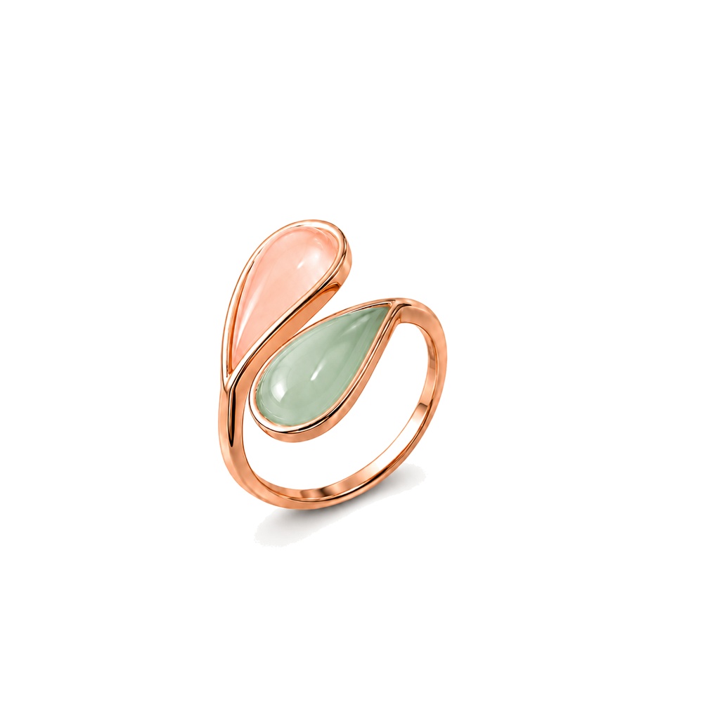 Anello Madi Studio Libellula Due Pietre Laguna Anello Madi Studio Libellula Due Pietre Laguna