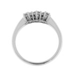 Fabio Ferro Trilogie-Ring aus Weißgold und 0,56 Karat Diamanten