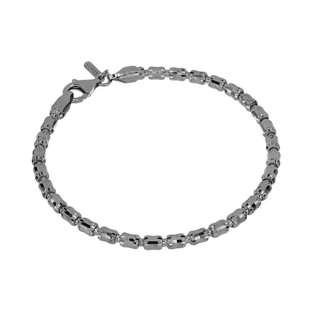 Bracciale Desmos Barrel Crystal 4 in Argento Canna di Fucile Bracciale Desmos Barrel Crystal 4 in Argento Canna di Fucile
