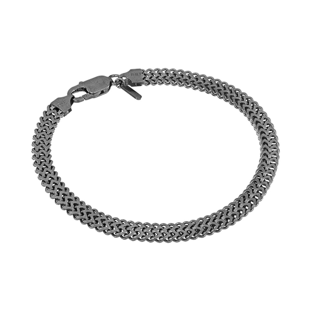 Bracciale Desmos Rail in Argento Brunito Bracciale Desmos Rail in Argento Brunito