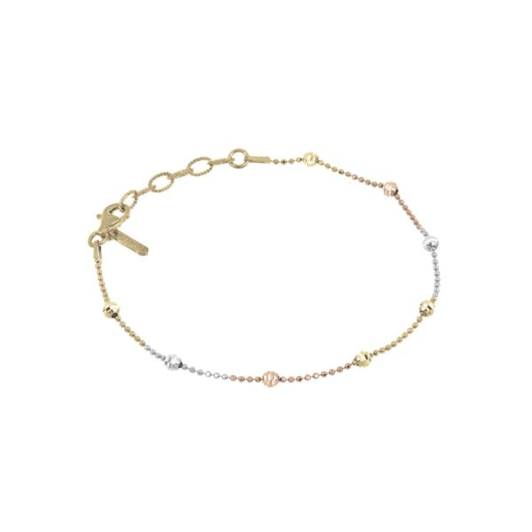 Bracciale Desmos Shine in Argento Tricolore Bracciale Desmos Shine in Argento Tricolore