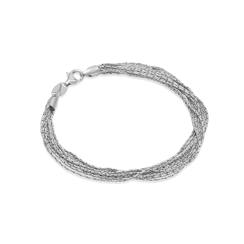 Desmos Spark Silver Wires Bracelet