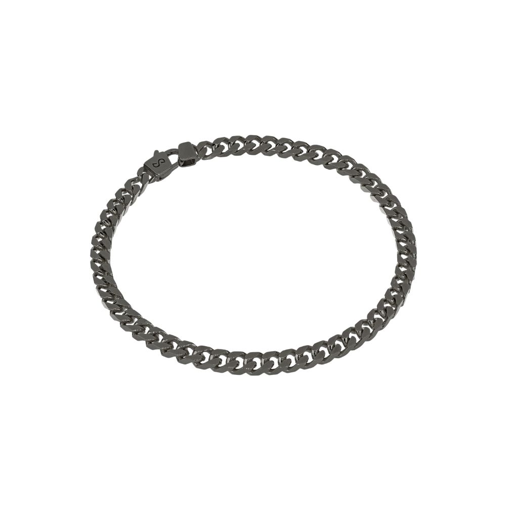 Bracciale Desmos Square in Argento Brunito Bracciale Desmos Square in Argento Brunito