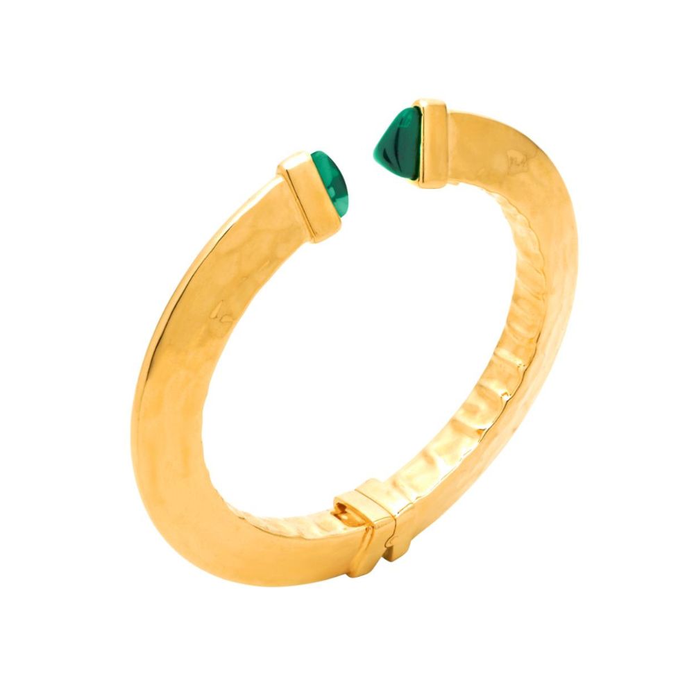 Bracciale Giovanni Raspini Blade Colour Green Blade Oro