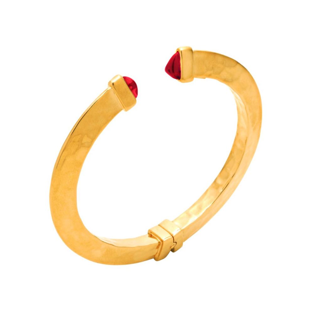 Bracciale Giovanni Raspini Blade Colour Red Blade Piccolo Oro