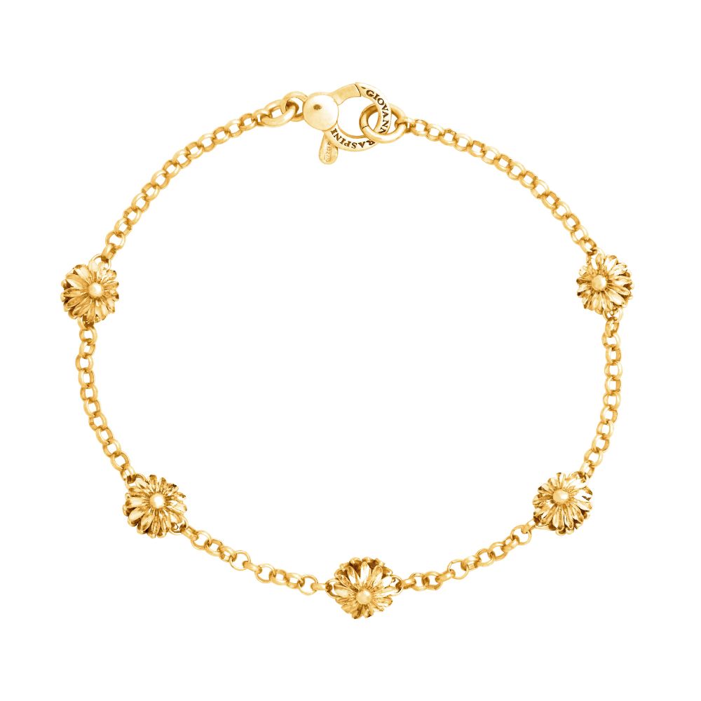 Giovanni Raspini Margherita Luce Golden Bracelet