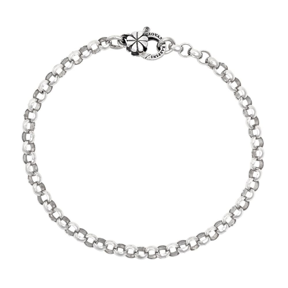 Bracciale Giovanni Raspini Rolo Piccolo Chiusura Quadrifoglio
