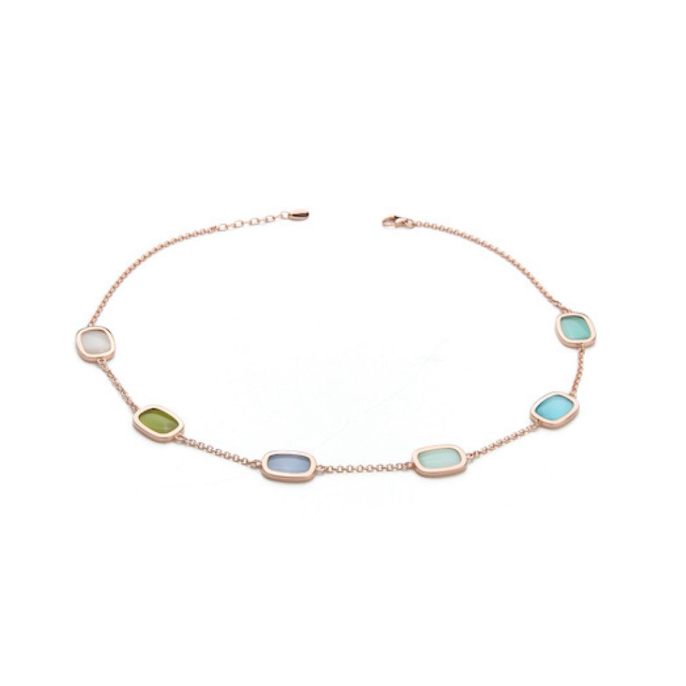 Bracciale Madi Settanta con Sei Quarzi Idrotermali