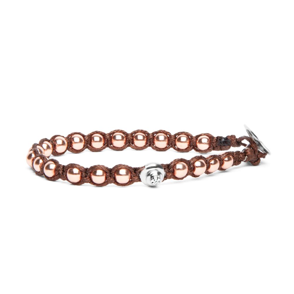 Bracciale Tamashii Essenza Ematite Oro Rosa Bracciale Tamashii Essenza Ematite Oro Rosa