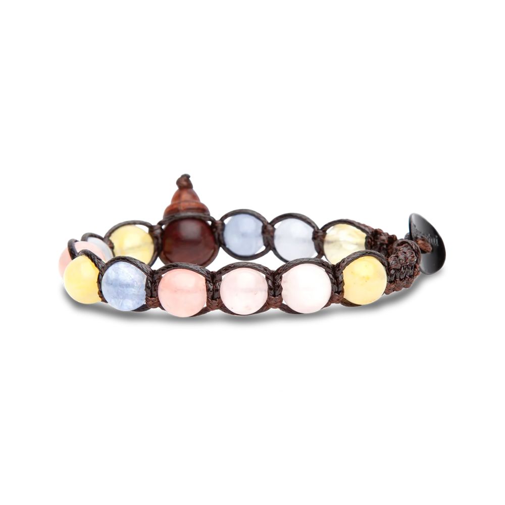 Bracciale Tamashii Tibetano Classico Cristallo Angola
