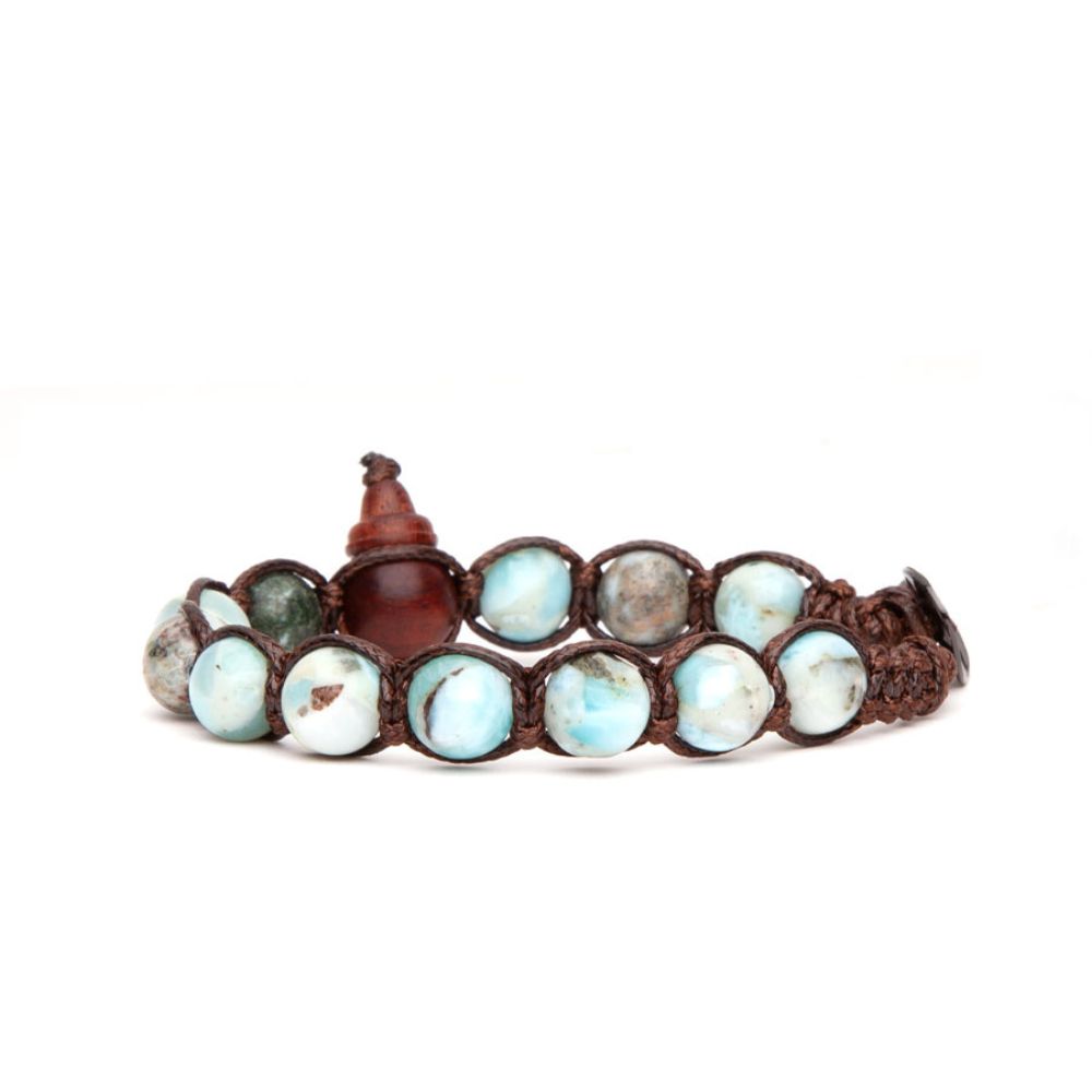 Bracciale Tamashii Tibetano Larimar