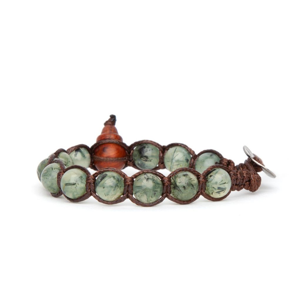 Bracciale Tamashii Tibetano Prehnite