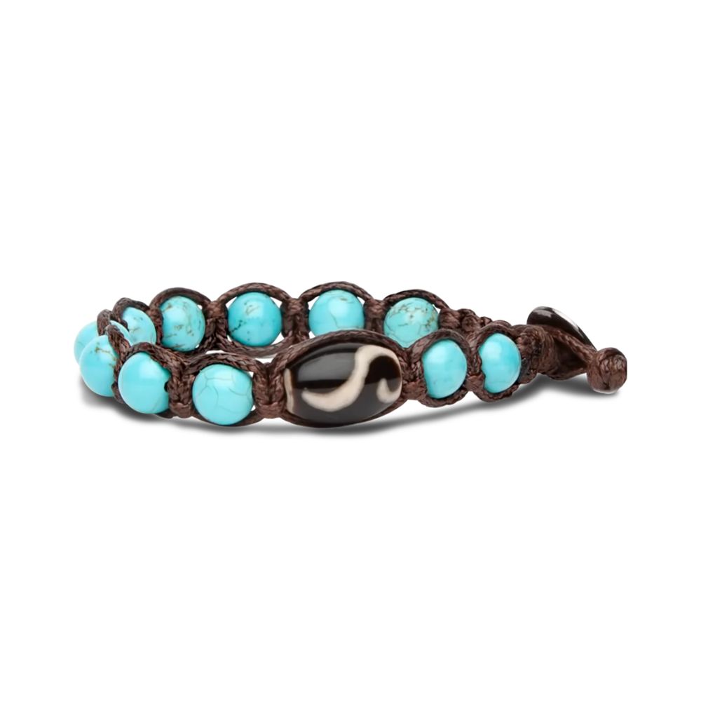 Bracciale Tamashii Tibetano Shonu Gioia Turchese