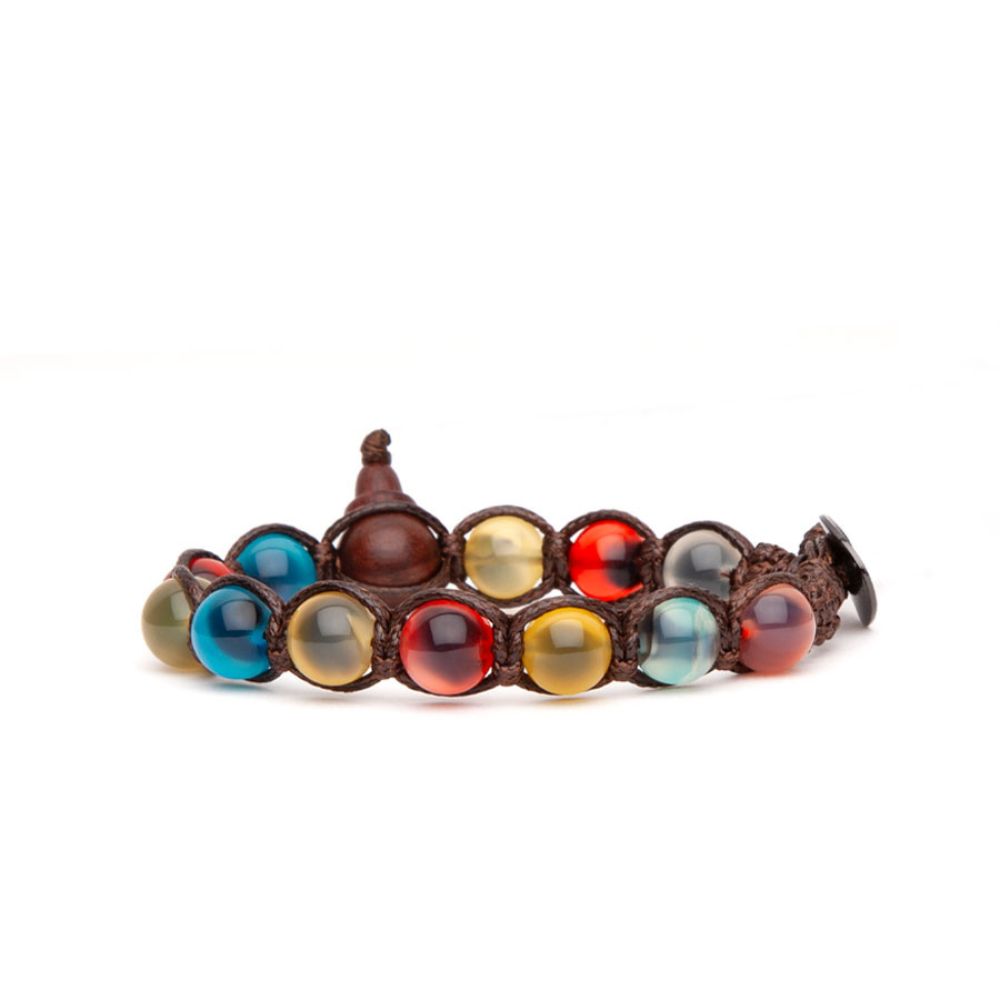 Bracciale Tamashii Tibetano Sugar Heart Agate