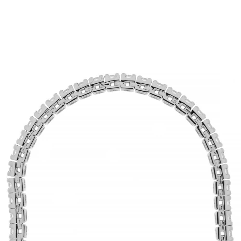 Fabio Ferro Tennis Bracelet in White Gold with Diamonds 1.50 Carats