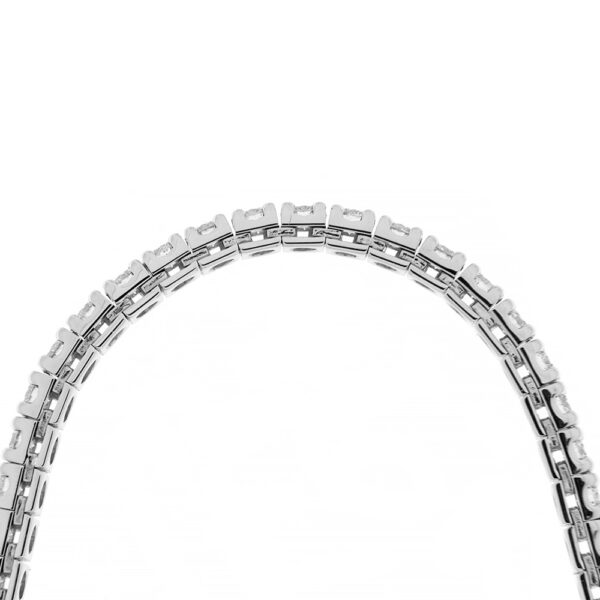 Fabio Ferro Tennisarmband mit Diamanten in Weißgold 4,38 Karat
