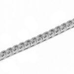 Fabio Ferro Tennisarmband mit Diamanten aus 0,70 Karat Weißgold