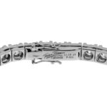 Fabio Ferro Tennis Bracelet in White Gold with Diamonds of 11.10 Carats