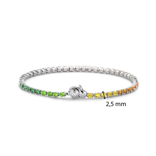 Ti Sento Milano Tennis Rainbow Bracelet