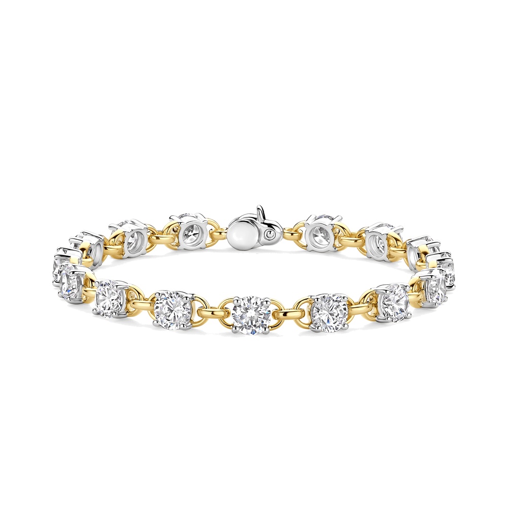 Bracciale Ti Sento Milano Dorato con Zirconi 6mm Bracciale Ti Sento Milano Dorato con Zirconi 6mm
