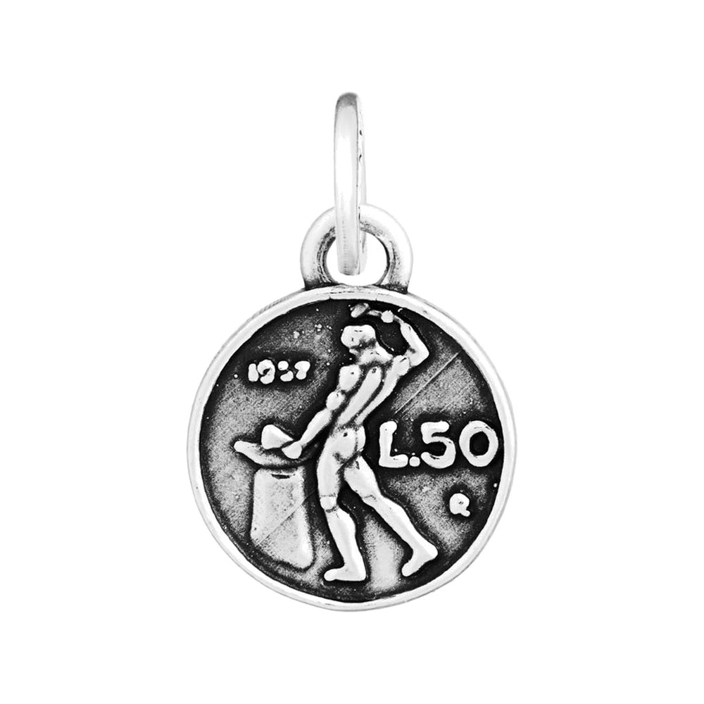 Charm Giovanni Raspini 50 Lire Piccola Charm Giovanni Raspini 50 Lire Piccola