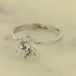 Big Cleo Solitaire Ring