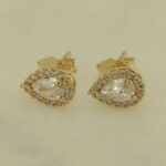 Yellow Cleo Drop Earrings