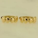 Cleo Hearts Hoop Earrings