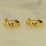 Cleo Hearts Hoop Earrings