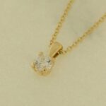 Cleo Mini Punto Luce Gelbe Halskette