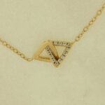 Cleo Triangles Yellow Bracelet
