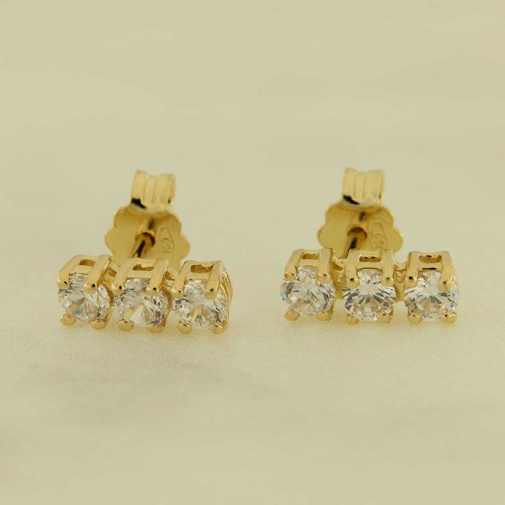 Anello Cleo Doppia Fedina Giallo