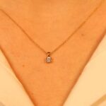 Cleo Mini Punto Luce Gelbe Halskette