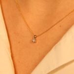 Cleo Mini Punto Luce Gelbe Halskette