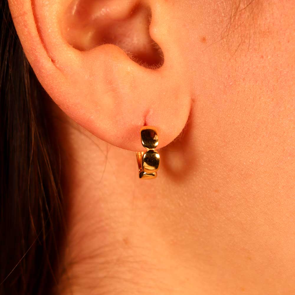 Orecchini Cleo Trilogy Giallo